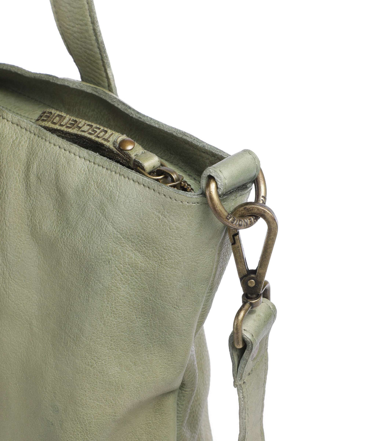 Taschendieb Wien Herzweg 1 Tote bag green leaf