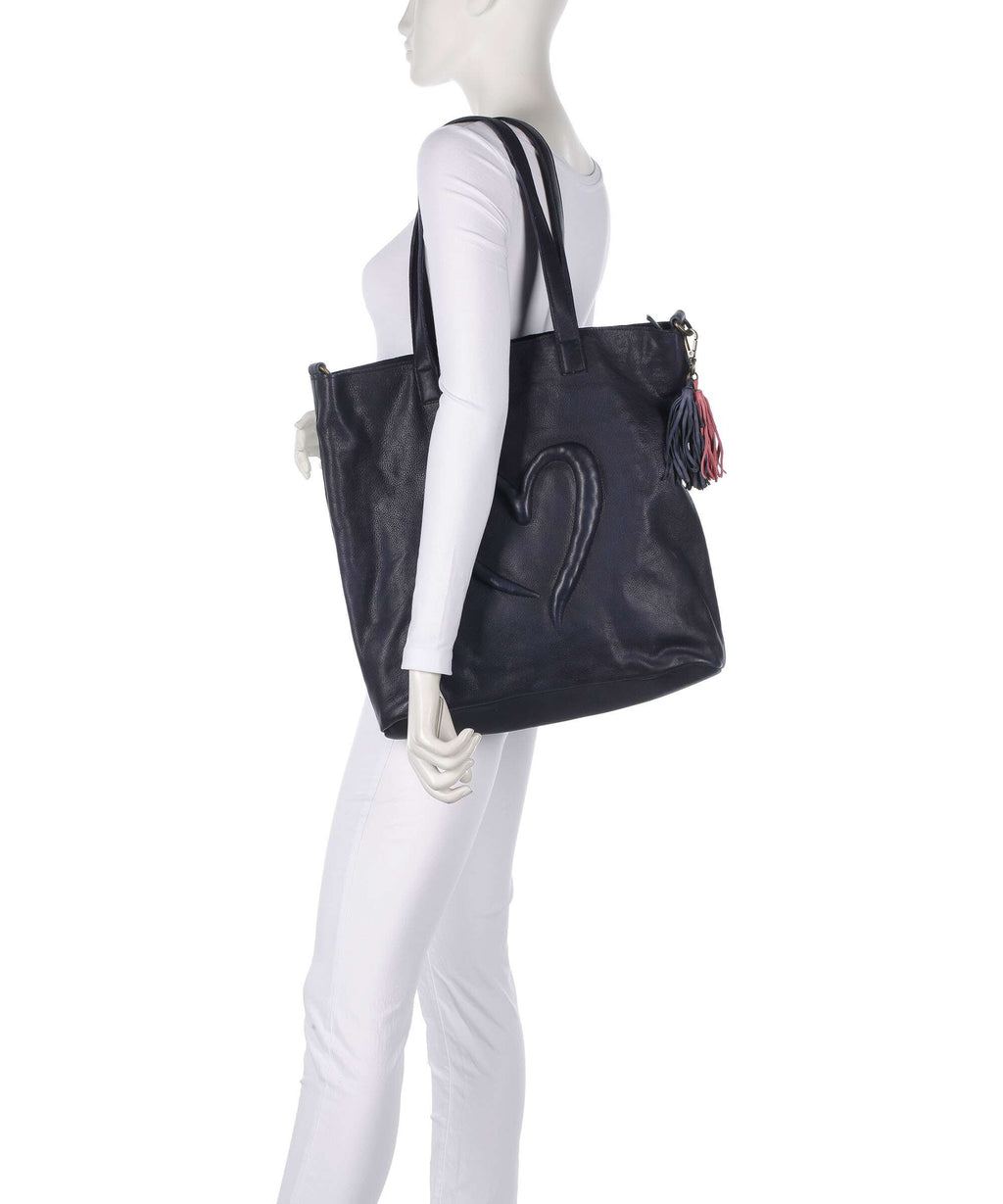 Taschendieb Wien Herzweg 1 Tote bag blue sea