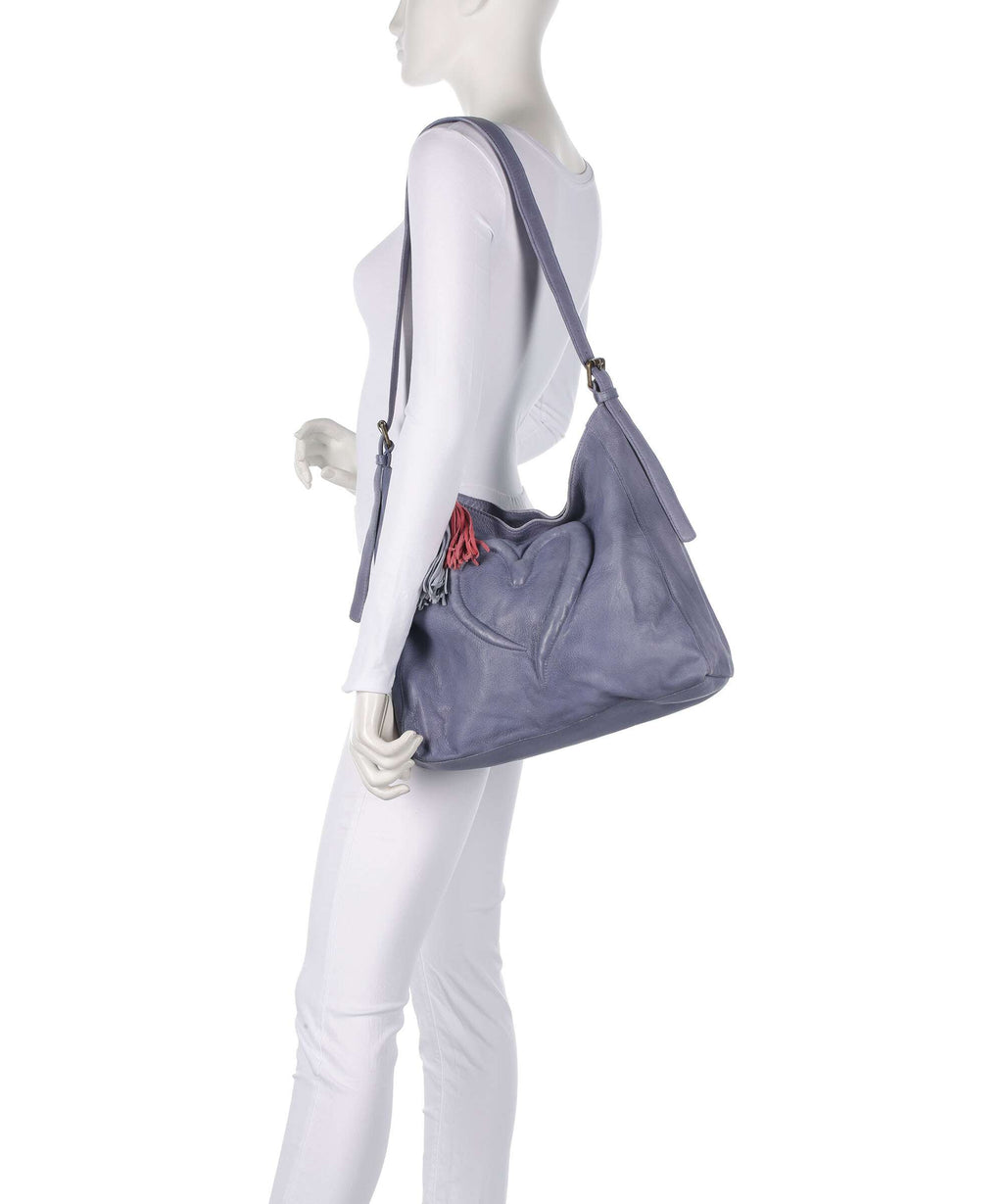 Taschendieb Wien Herzweg 2 Hobo bag lila lavender