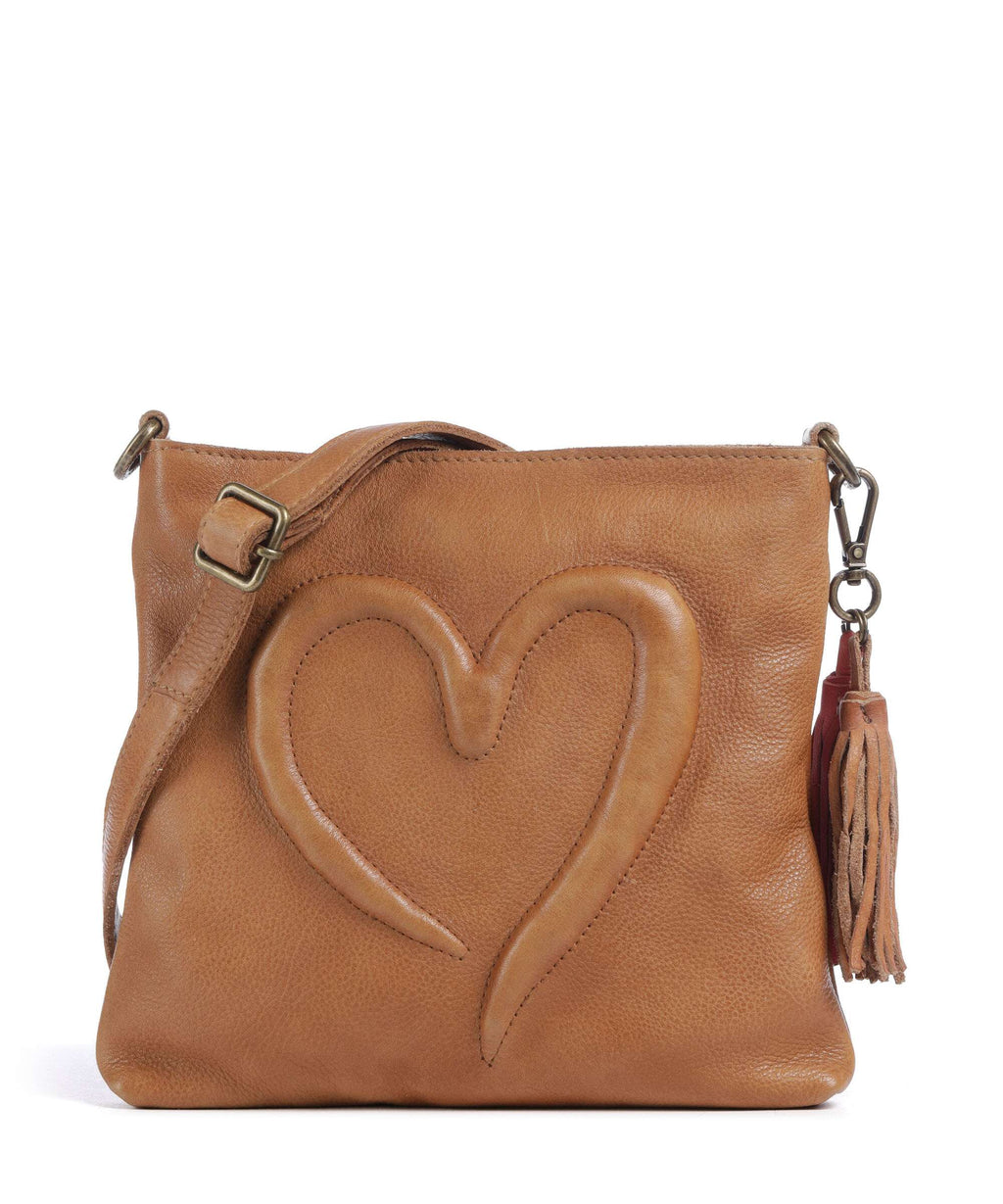 Taschendieb Wien Herzweg 4 Crossbody bag camel