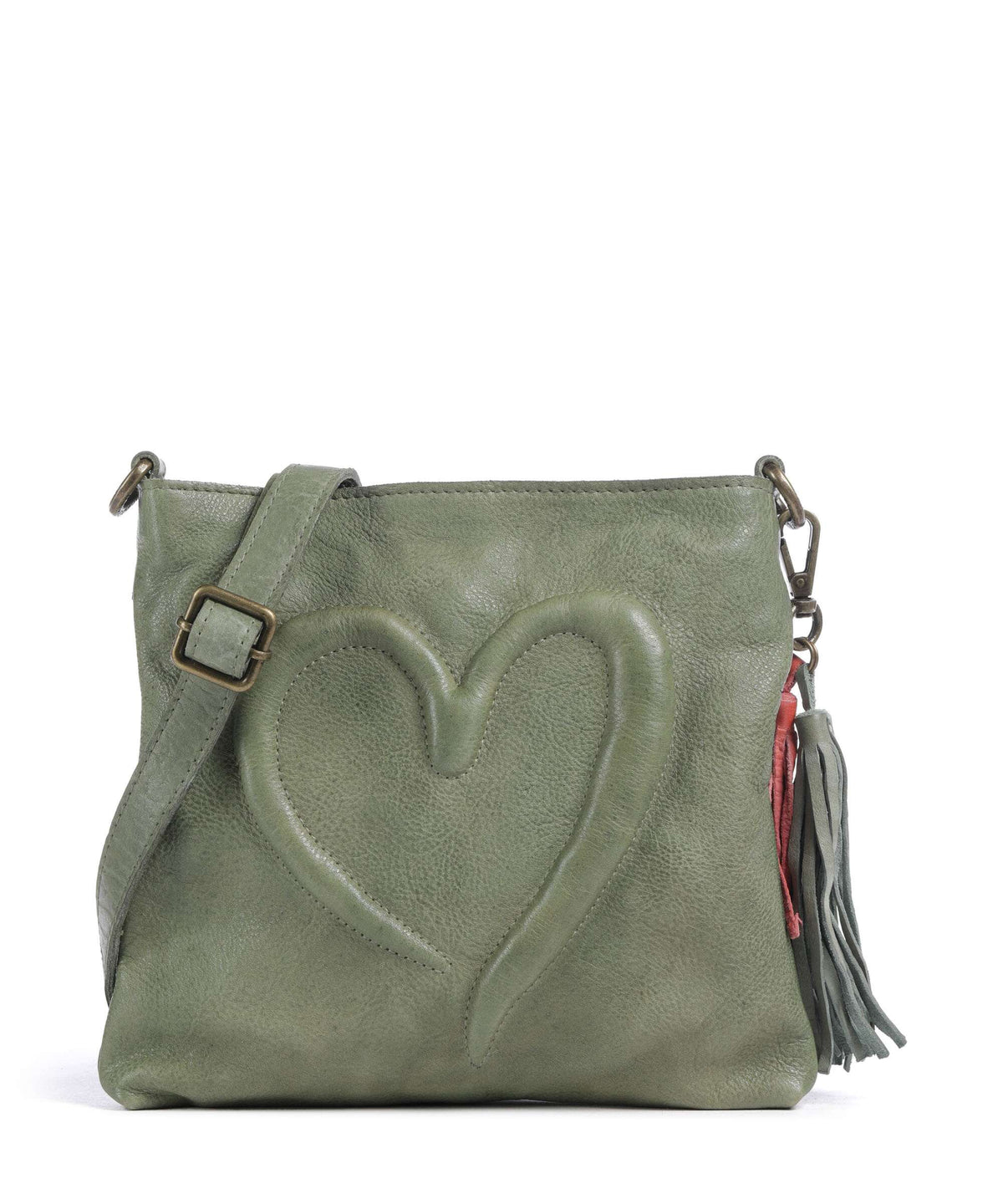 Taschendieb Wien Herzweg 4 Crossbody bag green leaf