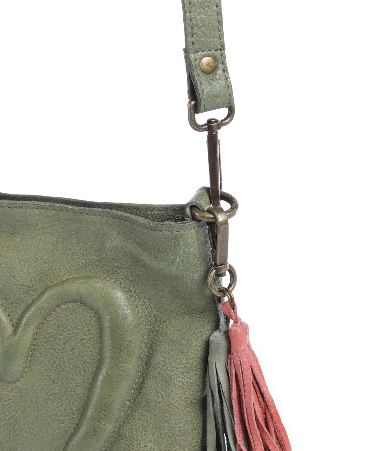 Taschendieb Wien Herzweg 4 Crossbody bag green leaf