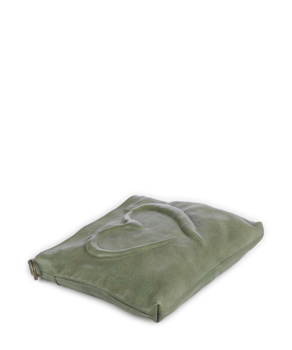 Taschendieb Wien Herzweg 4 Crossbody bag green leaf