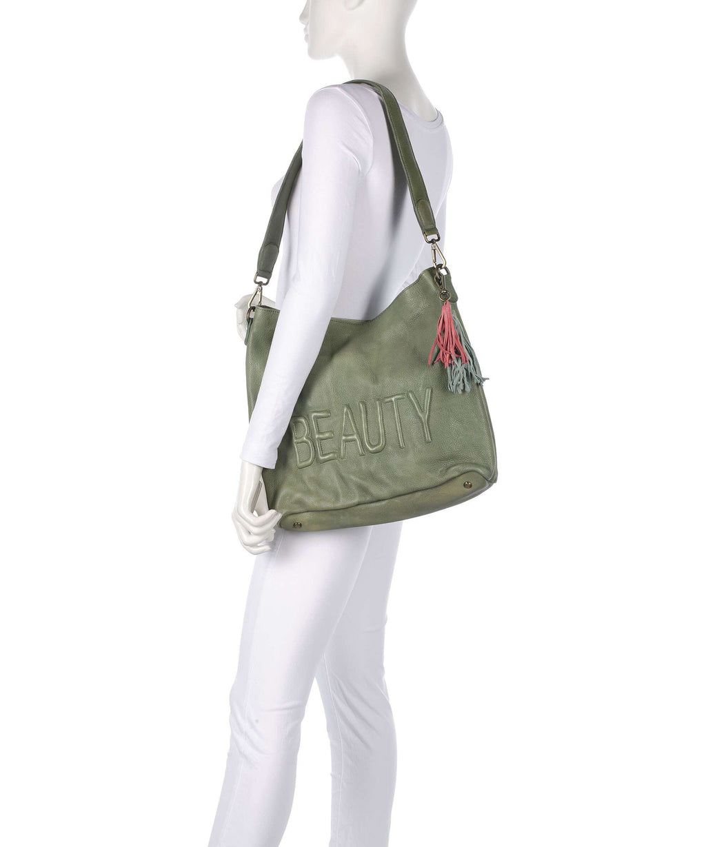 Taschendieb Wien Paoliweg 2 Shoulder bag green leaf