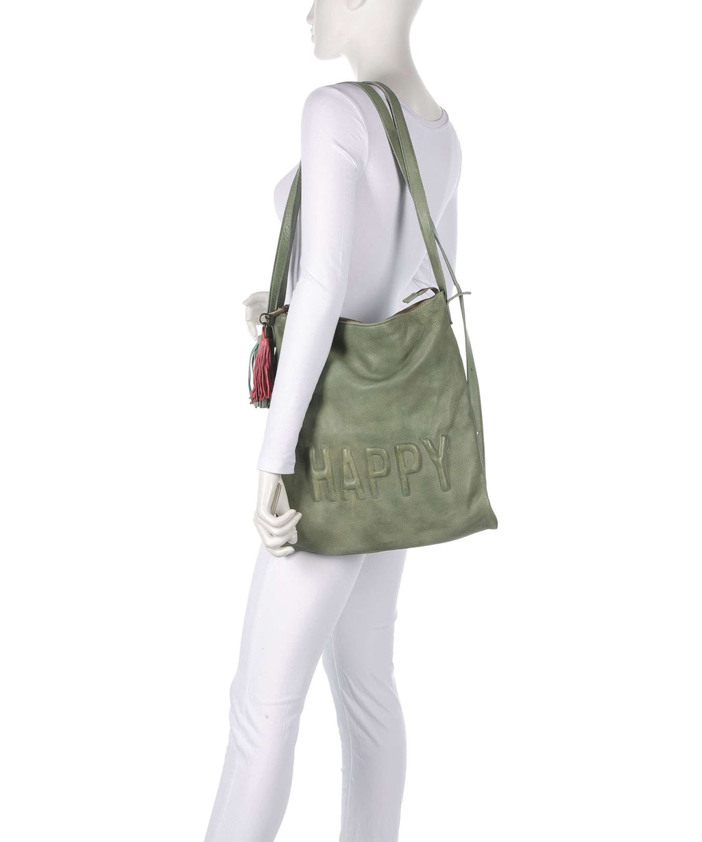 Taschendieb Wien Paoliweg 3 Backpack bag green leaf