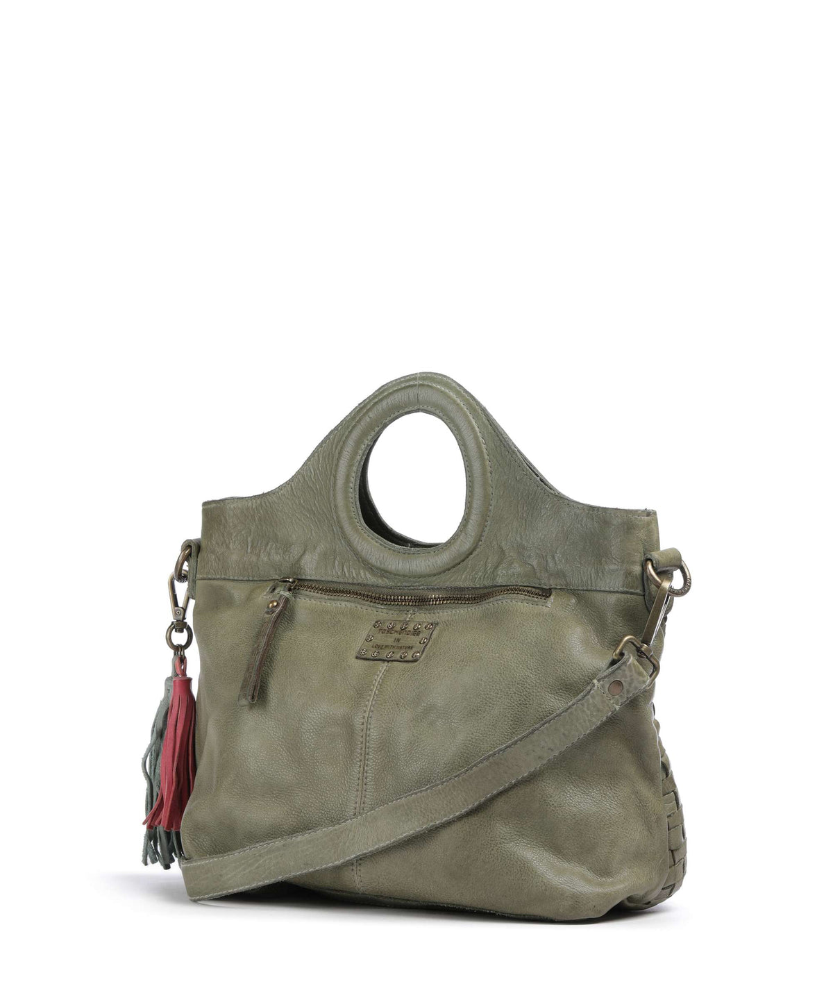 Taschendieb Wien Venusweg 1 Handbag green leaf