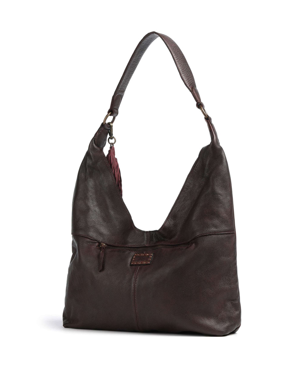 Taschendieb Wien Glücksbrücke 4 Hobo bag mokka
