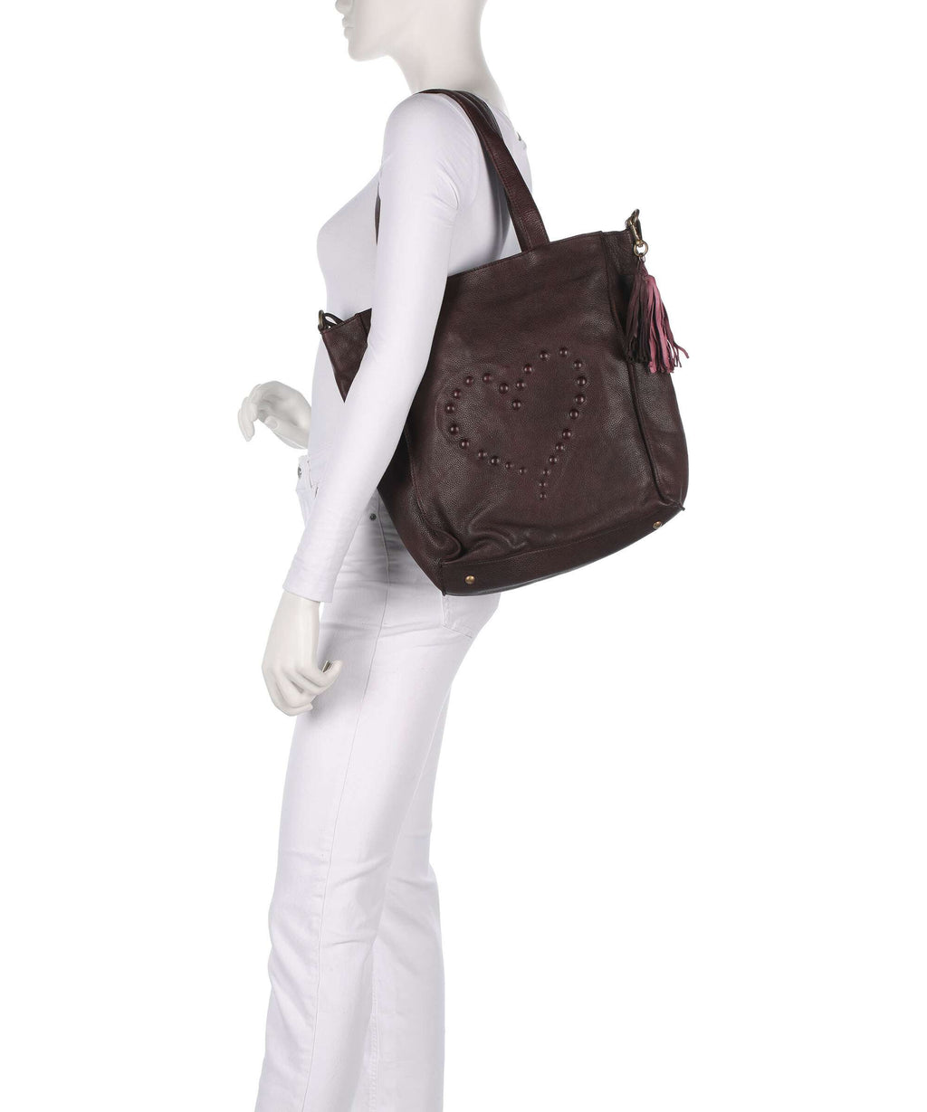 Taschendieb Wien Herzoggasse 1 Hobo bag mokka