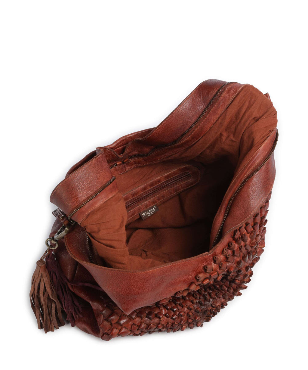 Taschendieb Wien Mondweg 1 Hobo bag brown brandy