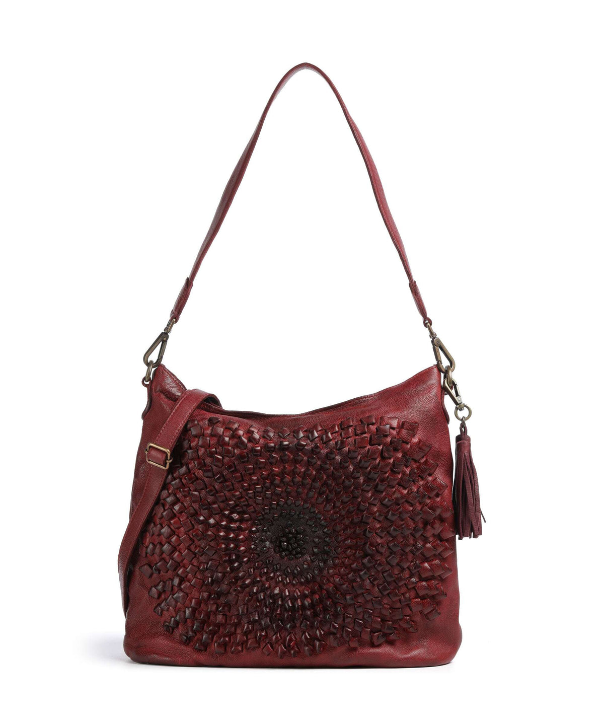 Taschendieb Wien Mondweg 3 Hobo bag red burgundy