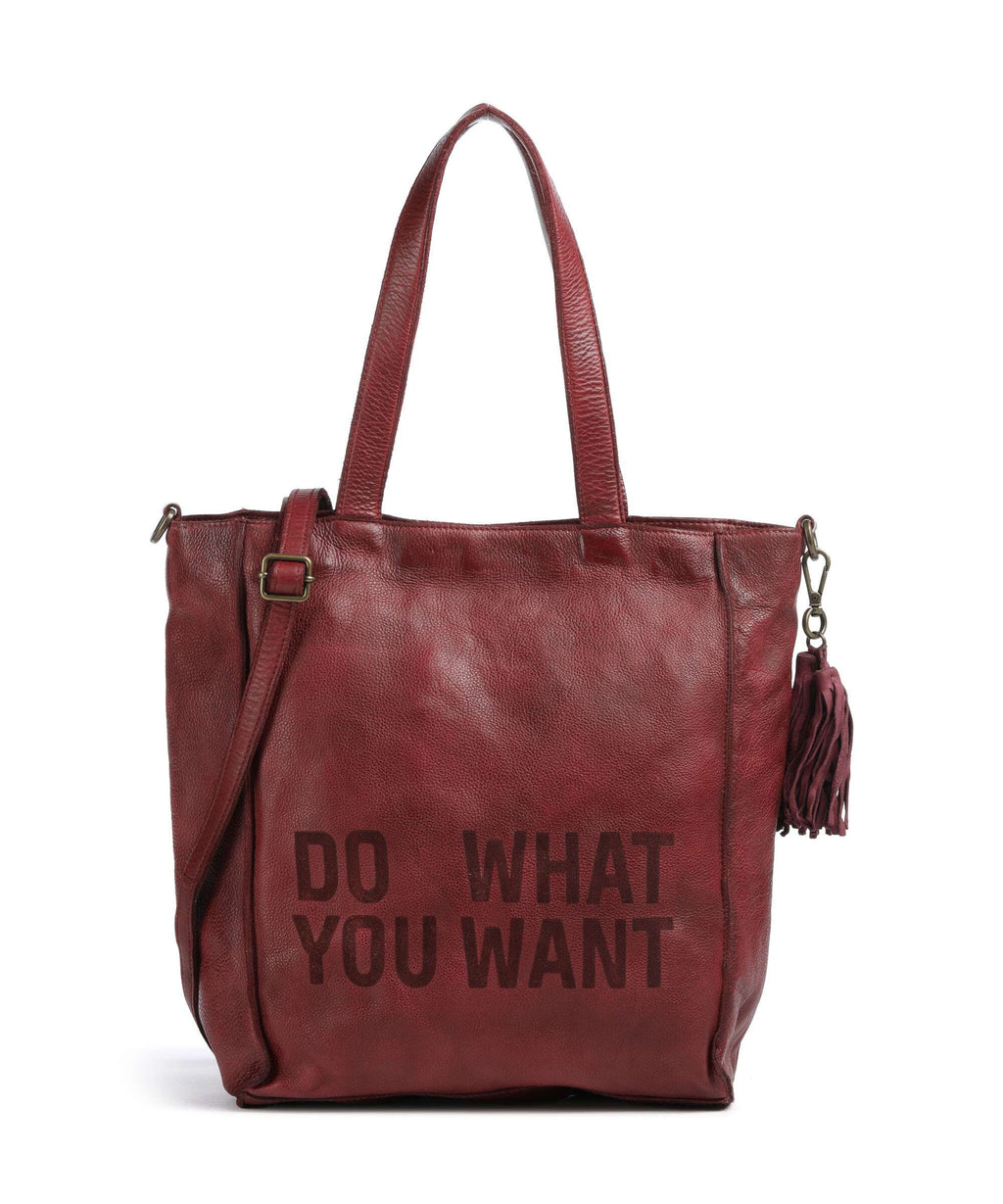 Taschendieb Wien Hanfgasse 2 Hobo bag red burgundy