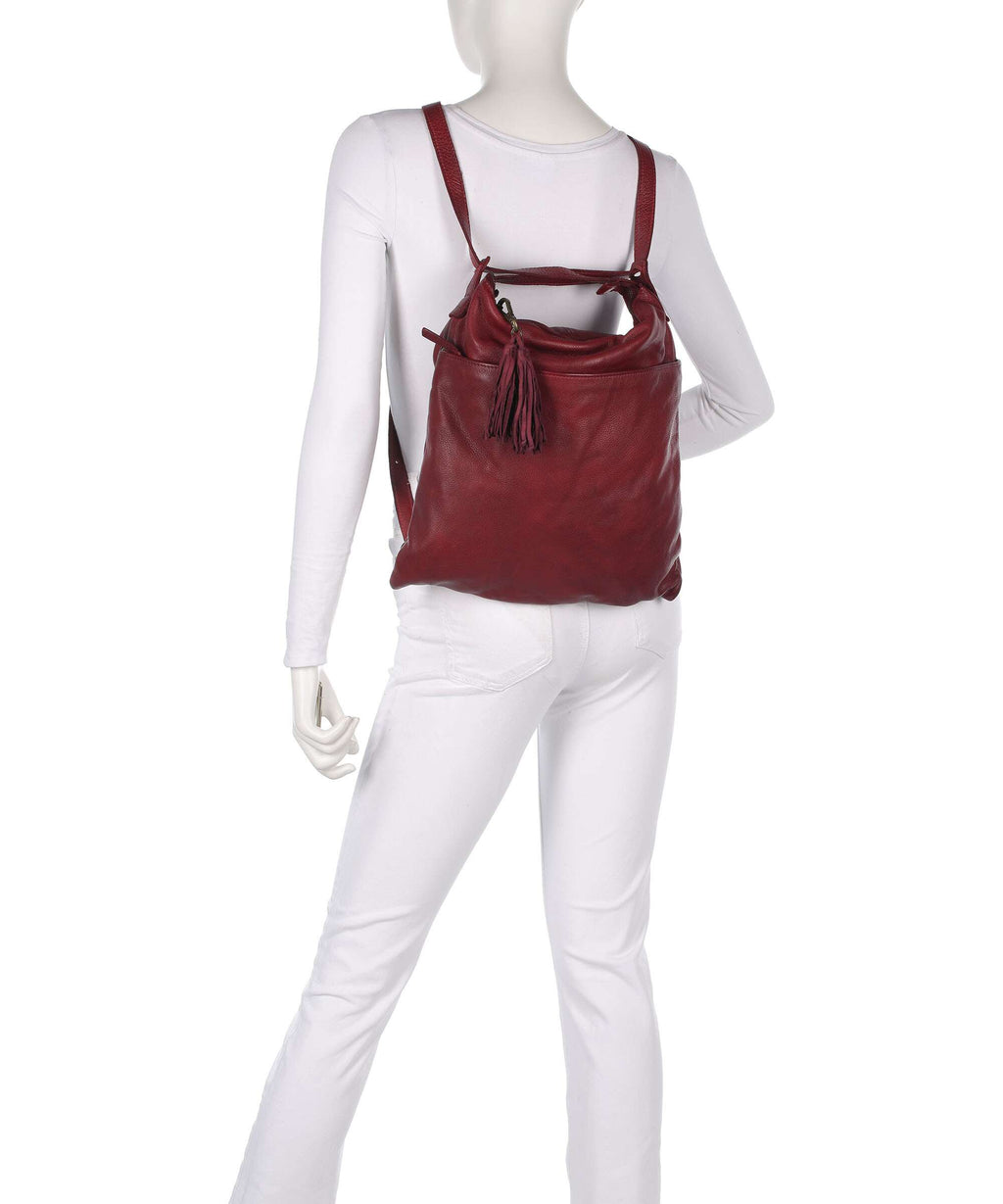 Taschendieb Wien Kohlmarkt 3 Backpack bag red burgundy