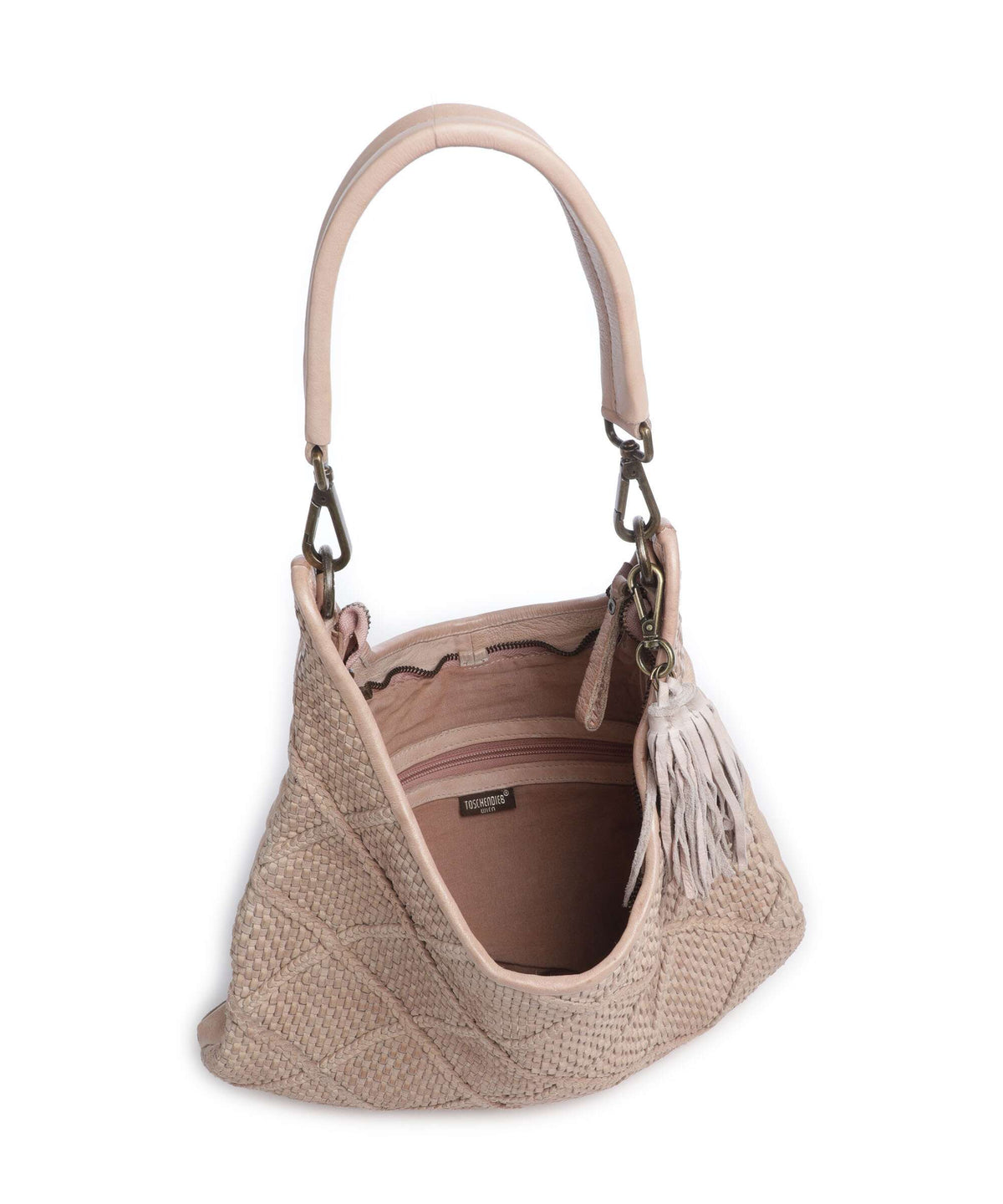 Taschendieb Wien Beatrixpark 2 Hobo bag linen rose