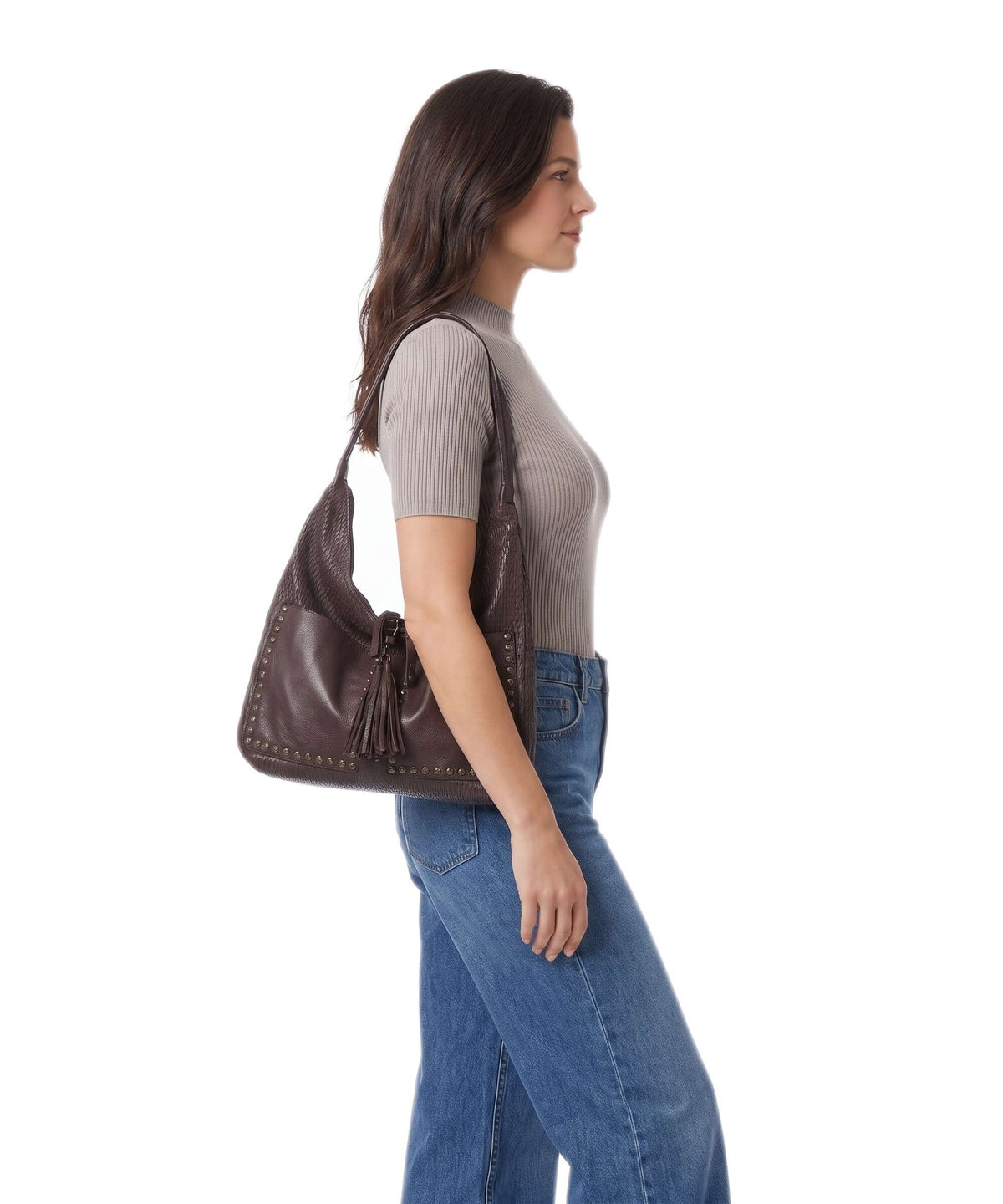 Taschendieb Wien Rabengasse 2 Hobo bag espresso