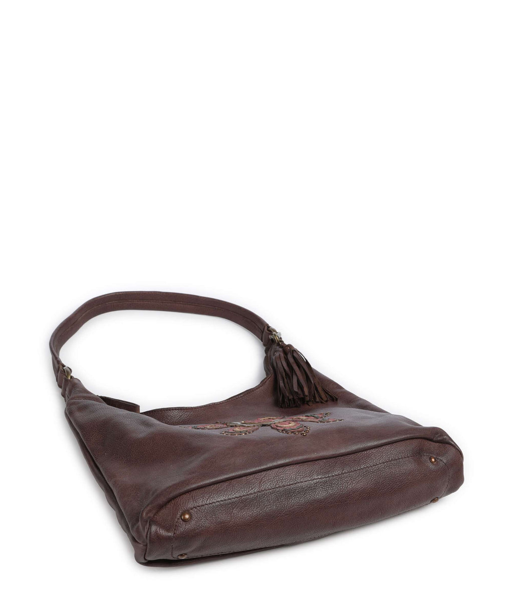 Taschendieb Wien Brigittagasse 3 Hobo bag espresso