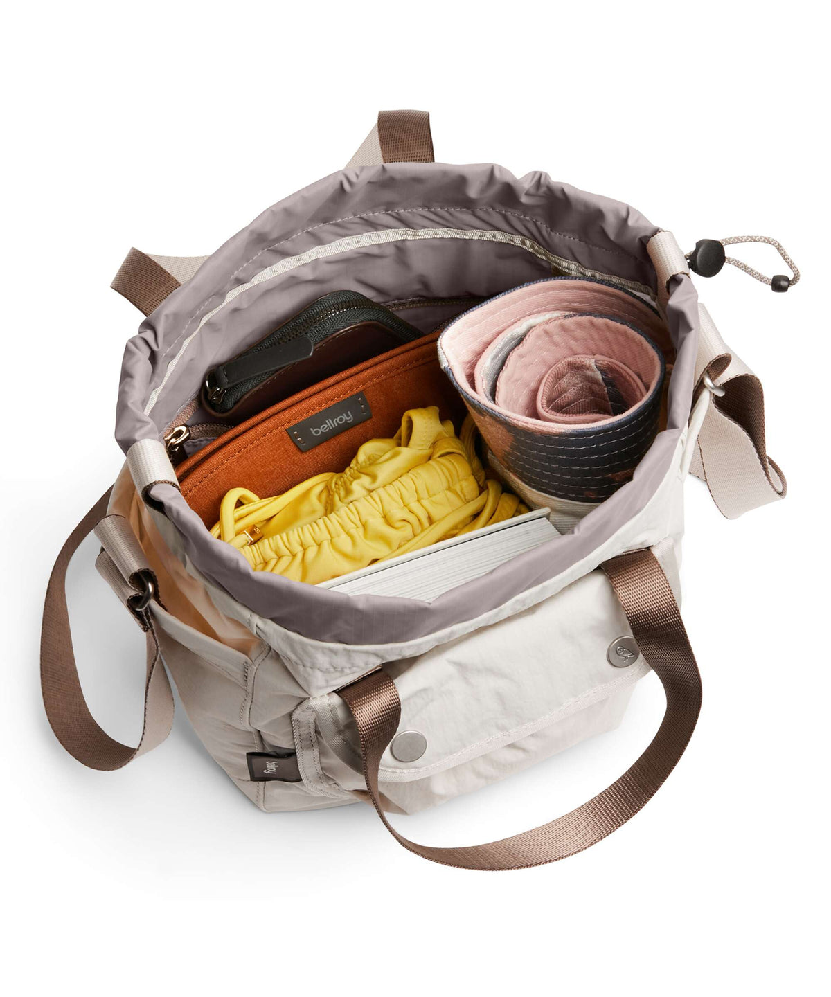 Bellroy Cinch 9 Bucket bag oat