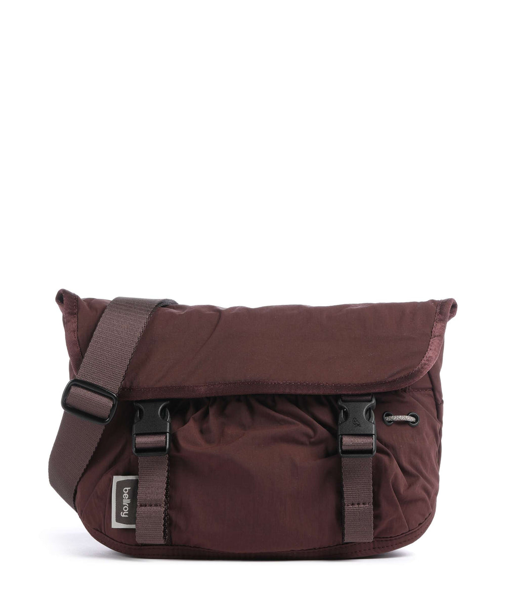 Bellroy Cinch 6 Mini Messenger bag burgundy