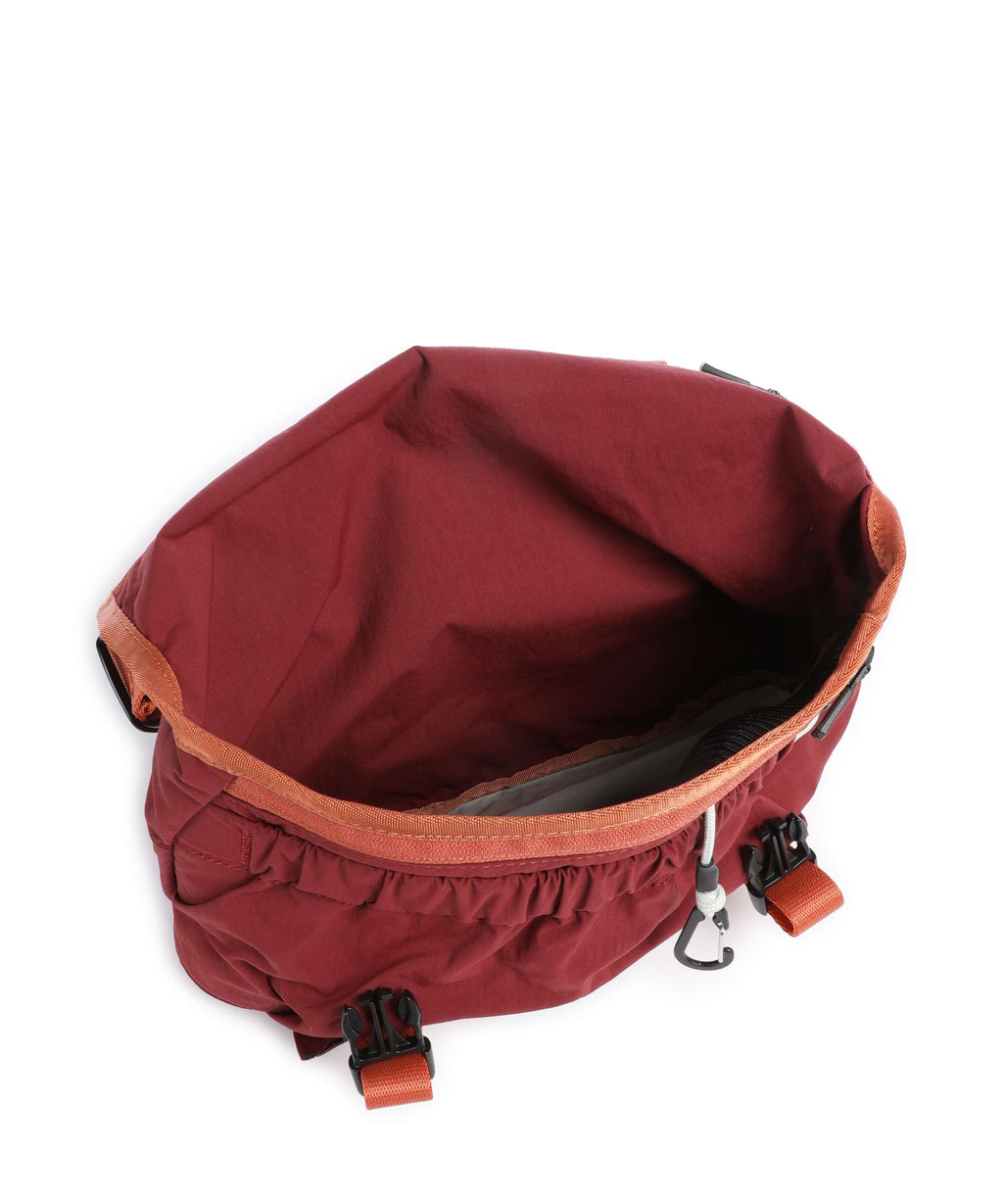 Bellroy Cinch 6 Mini Messenger bag crimson